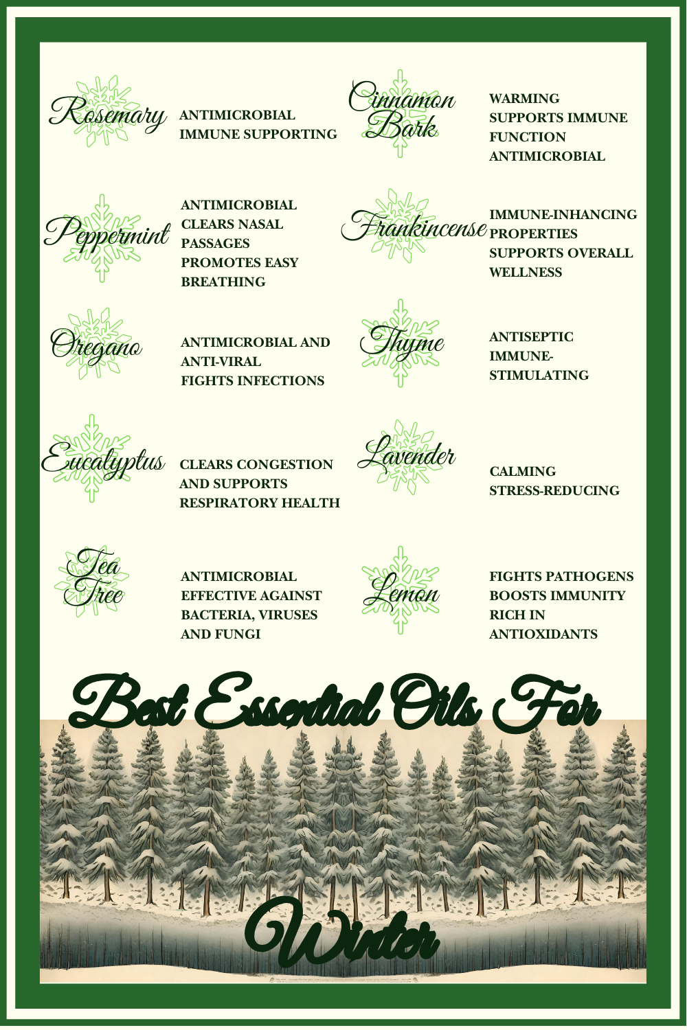 Best Essential Oils For Winter